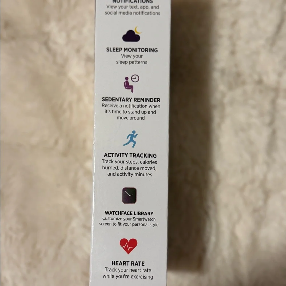 Smartwatch - Black and pink